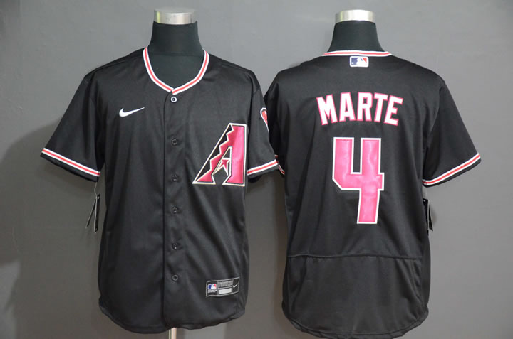 Diamondbacks 4 Ketel Marte Black Nike Flexbase Jersey,We sell and wholesale Diamondbacks 4 Ketel Marte Black Nike Flexbase Jersey on line form chian!